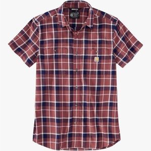 Carhartt Men's Rugged Flex Relaxed Fit Lightweight Short-Sleeve XLT